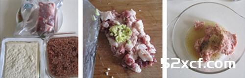 红米豆腐丸子的做法