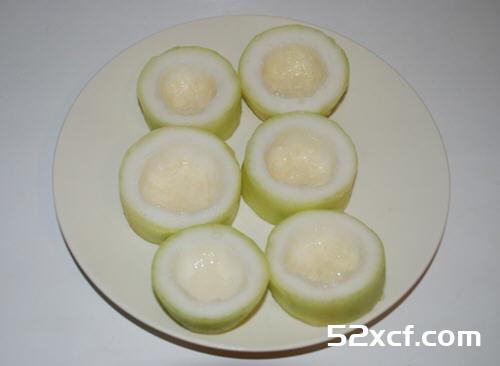 冬菇燕麦肉丸节瓜甫的做法