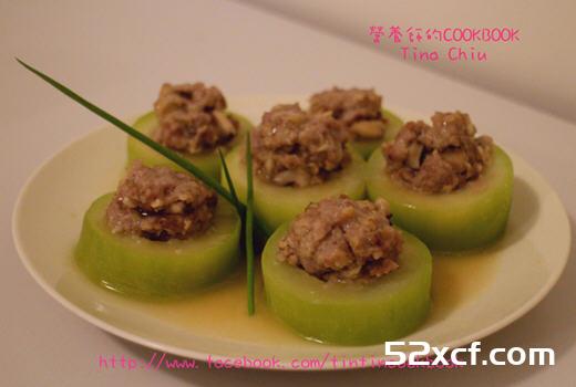 冬菇燕麦肉丸节瓜甫的做法