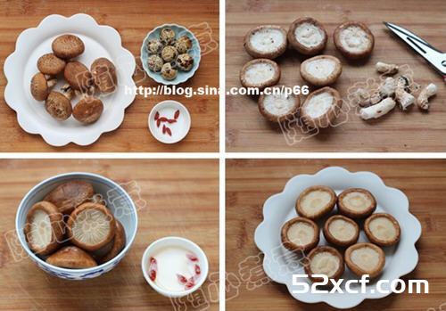 香菇酿鹌鹑蛋的做法