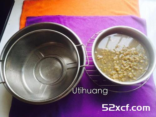 奶香带皮绿豆糕果汁机版的做法