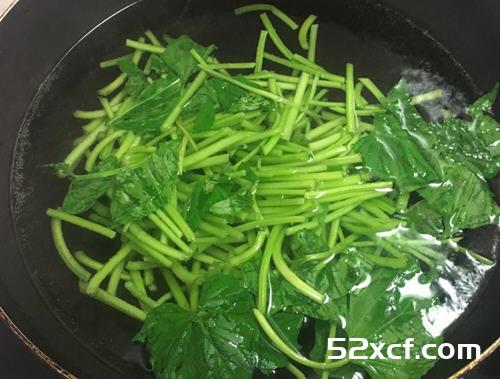 烫地瓜叶的做法