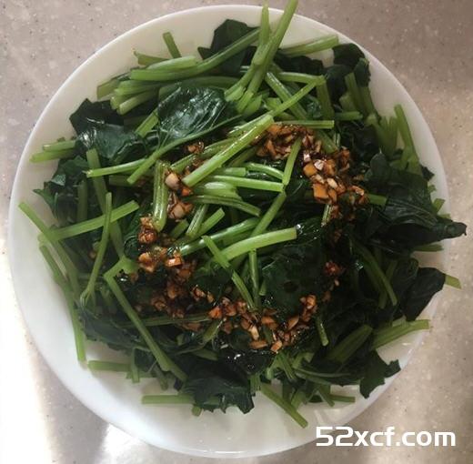 烫地瓜叶的做法