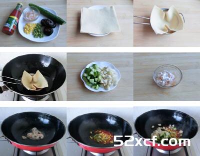 茄汁玉米虾的做法