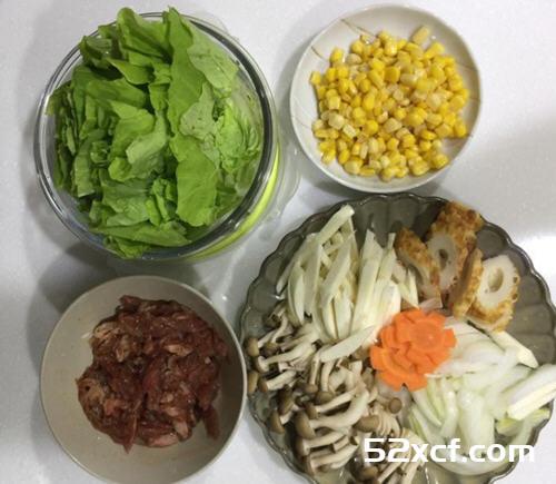 沙茶滑蛋猪肉烩饭的做法