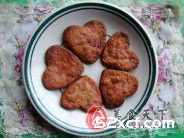 心形紫薯饼干的做法教