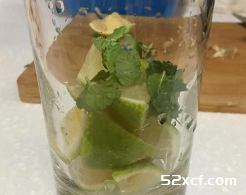 自制mojito鸡尾酒