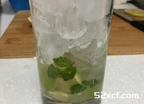 自制mojito鸡尾酒