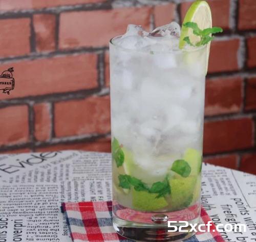 自制mojito鸡尾酒
