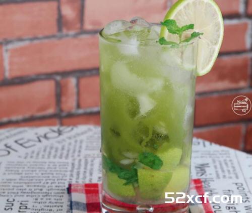自制mojito鸡尾酒