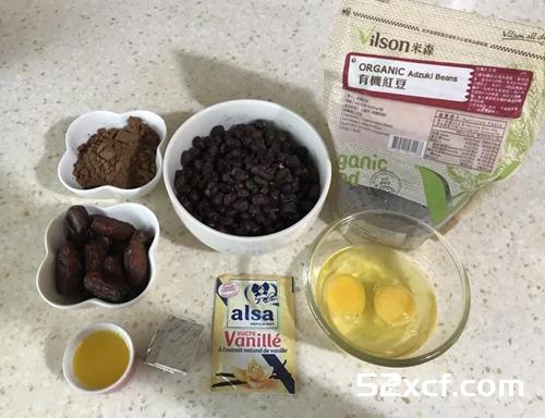 特浓红豆巧克力布朗尼