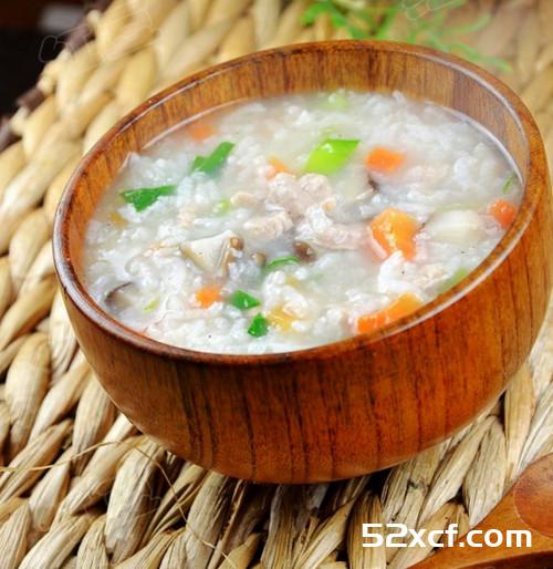 杂蔬瘦肉粥的做法