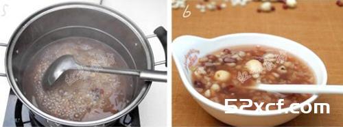 薏米红豆莲子粥的做法