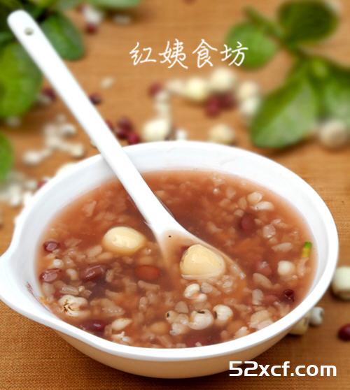 薏米红豆莲子粥的做法