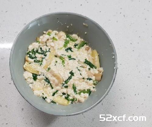 日本春菊凉拌豆腐