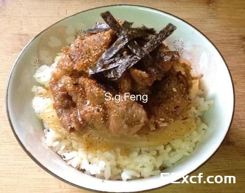 牛肉井饭的做法