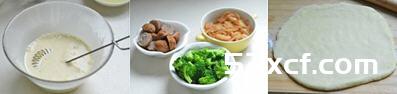 西兰花肉丸塔的做法
