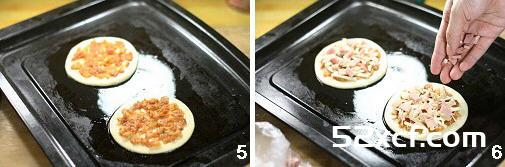 迷你脆底pizza的做法