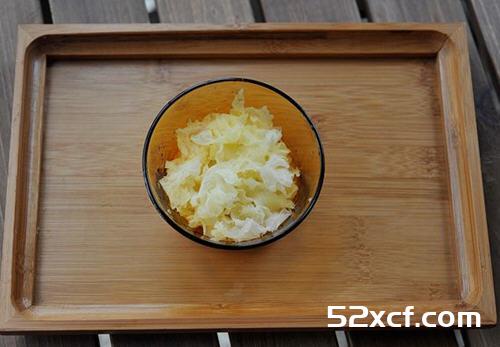 快手紫薯银耳羹制作方法