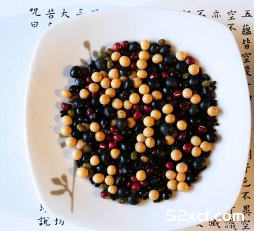 五色豆米养颜粥的做法