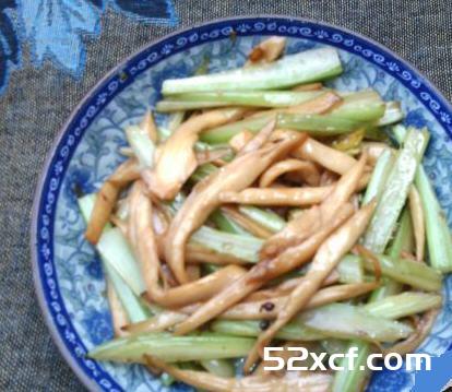 香芹杏鲍菇的做法