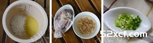 干贝鸡丝粥的做法
