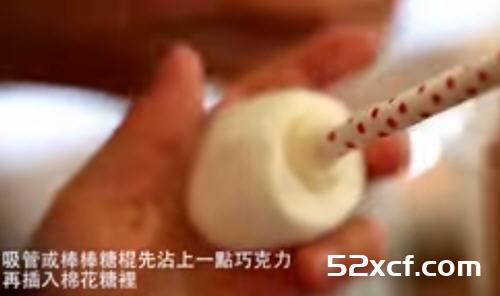 芭蕾舞棉花棒棒糖的做法