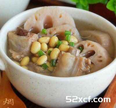 黄豆莲藕排骨汤的做法教