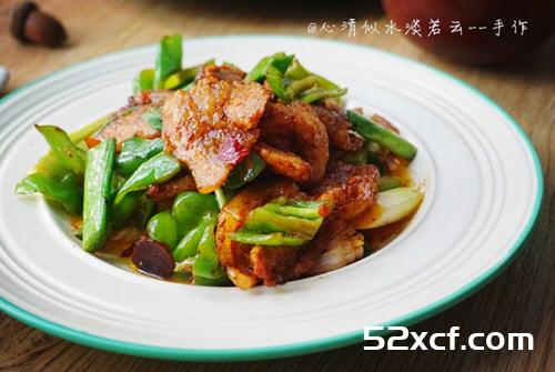 甜酱爆炒肉的做法