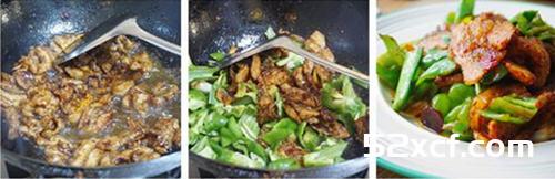 甜酱爆炒肉的做法