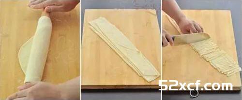 茄子肉丁手擀面的做法