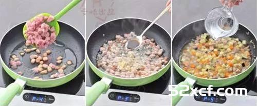 茄子肉丁手擀面的做法
