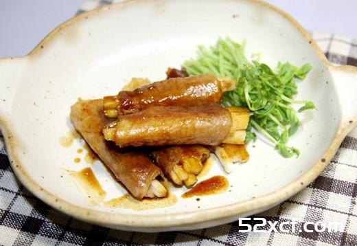 照烧山药肉卷的做法