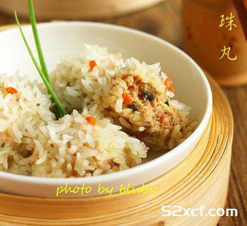 糯米珍珠丸宴客版的做法