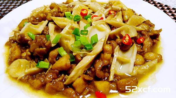 竹笋烧鸡腿肉的做法