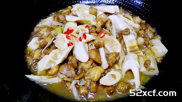 竹笋烧鸡腿肉的做法