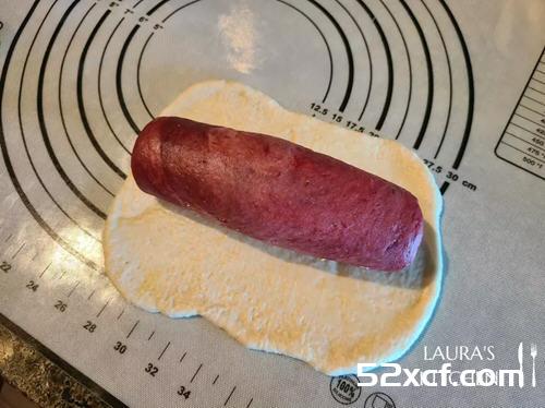 西瓜造型吐司面包的做法
