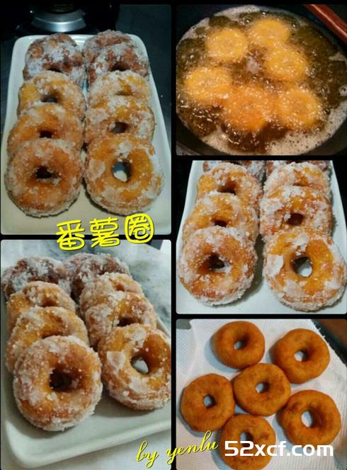 油炸甜甜圈的家常做法