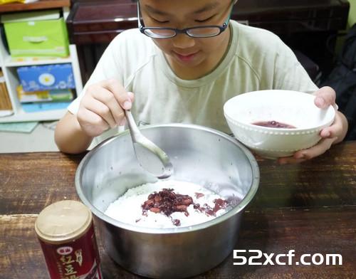 自制QQ红豆圆的做法