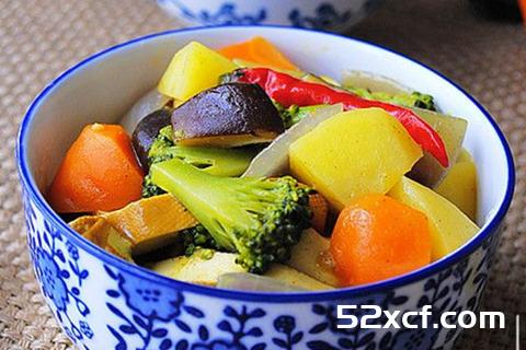 咖喱豆干炒时蔬的做法教