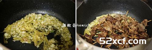 香辣牙签牛肉的做法
