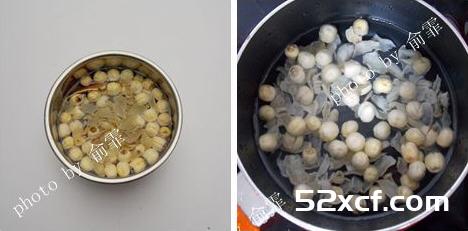 莲子百合红豆沙的做法
