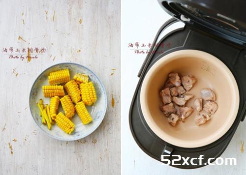 海带玉米排骨汤的做法