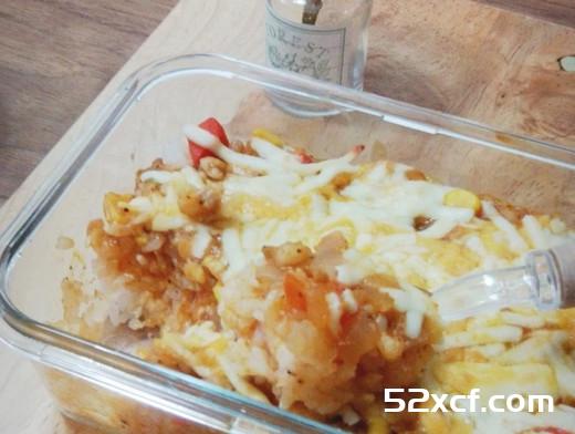 焗烤披萨饭的做法