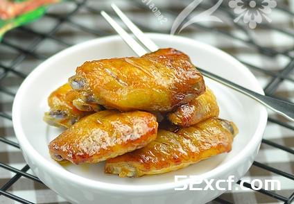 蜜汁鸡翅烤箱版