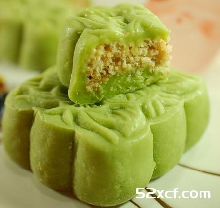 香兰椰丝冰皮月饼的做法