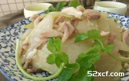 鸡丝炒冬瓜的做法