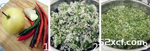 韭菜花酱的制作方法