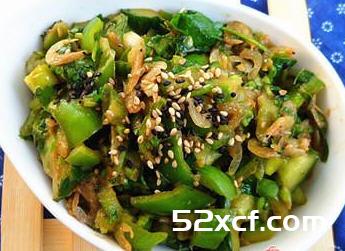 虾皮老虎菜的家常做法_美容减肥的虾皮老虎菜怎么做-我爱下厨房