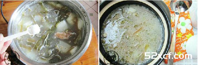 冬瓜排骨海带汤的做法